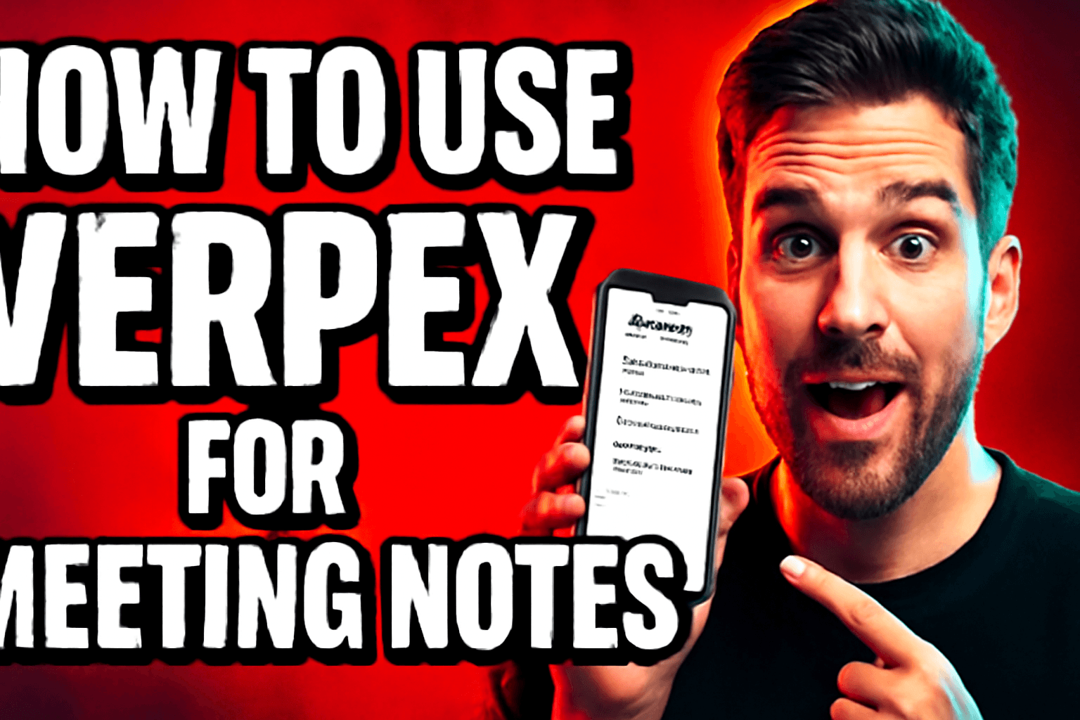 How to Use Verpex for Meeting Notes